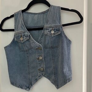 Denim Top/Vest